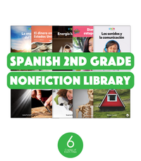Spanish 2nd Grade Nonfiction Classroom Library (6-Packs)