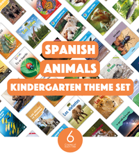 Spanish Animals Kindergarten Theme Set (6-Packs)