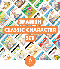Spanish Classic Characters Set (6-Packs)