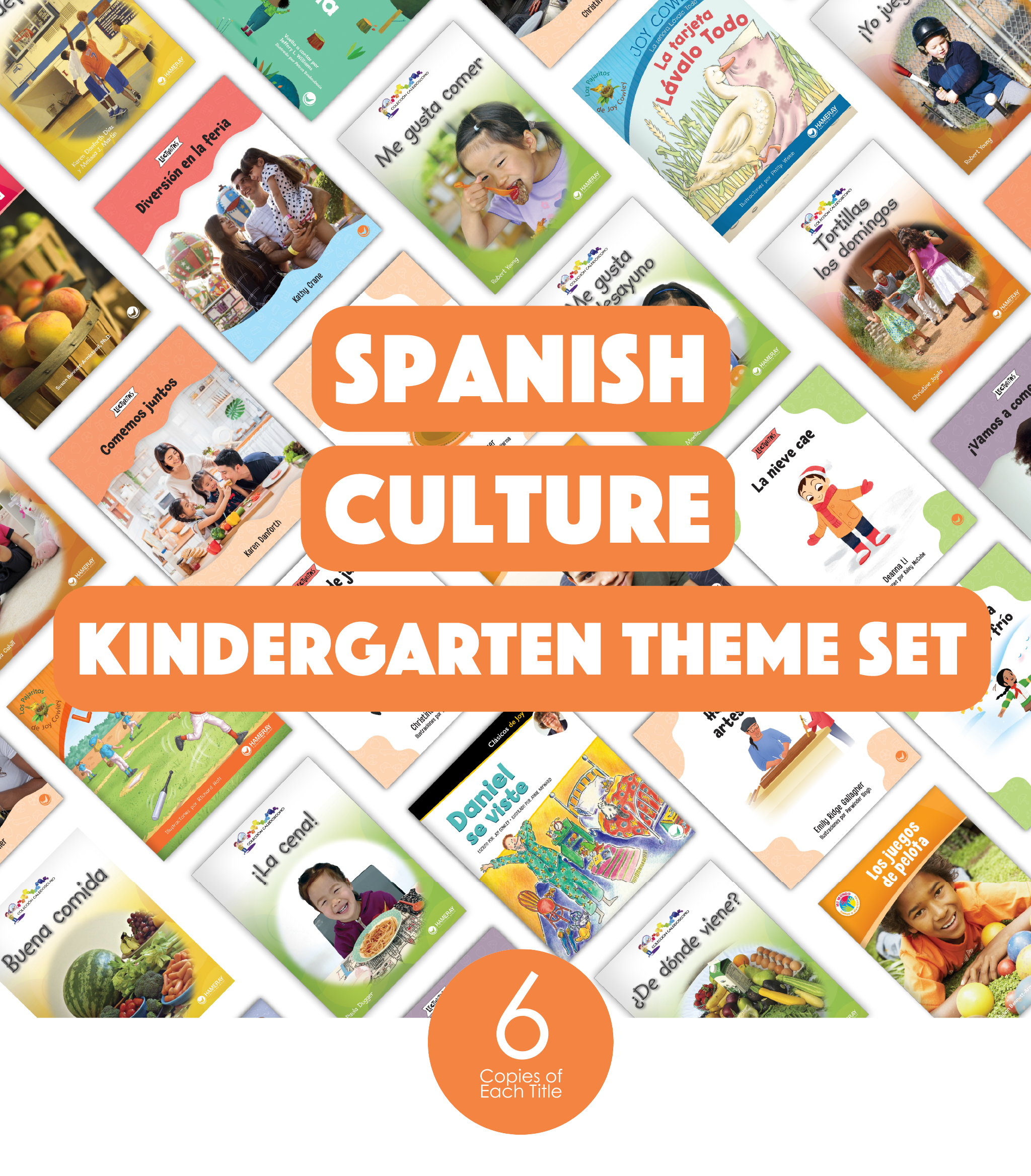 Spanish Culture Kindergarten Theme Set (6-Packs)