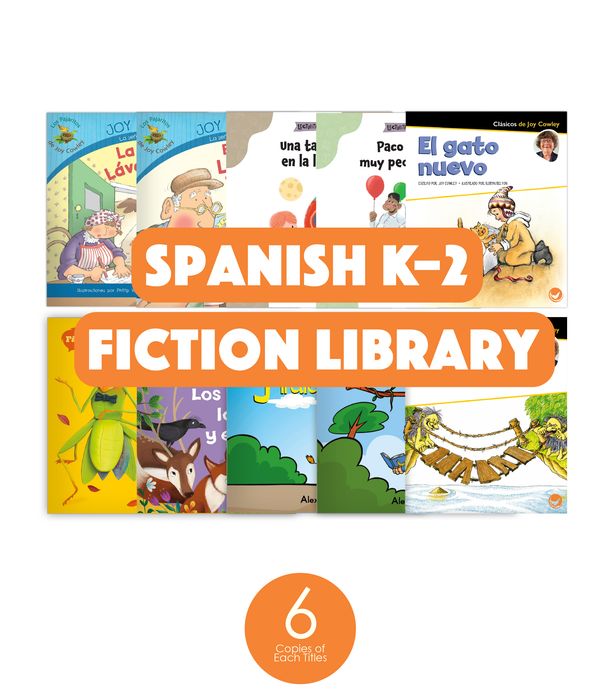 Spanish K-2 Fiction Classroom Library (6-Packs)