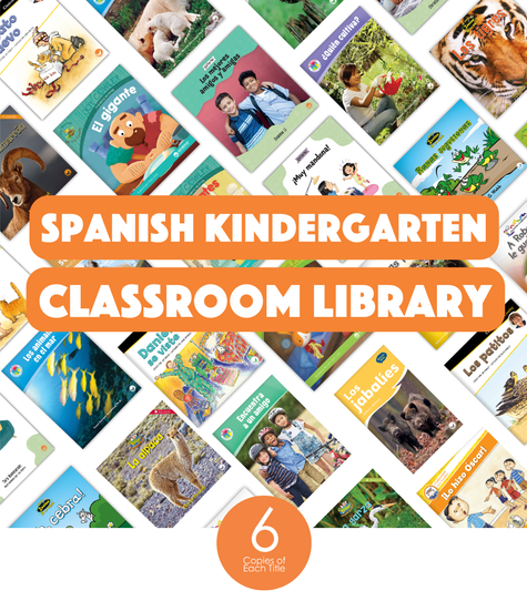 Spanish Kindergarten Classroom Library (6-Packs)