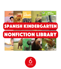 Spanish Kindergarten Nonfiction Classroom Library (6-Packs)