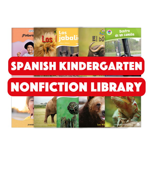 Spanish Kindergarten Nonfiction Classroom Library