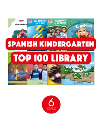 Spanish Kindergarten Top 100 Library (6-Packs)