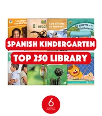 Spanish Kindergarten Top 250 Library (6-Packs)