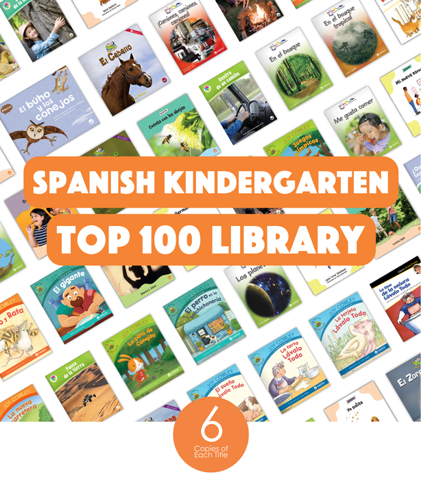 Spanish Kindergarten Top 100 Library (6-Packs)