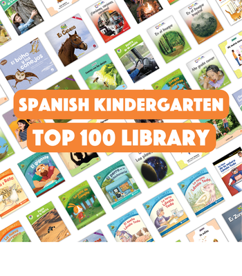 Spanish Kindergarten Top 100 Library from Various Series