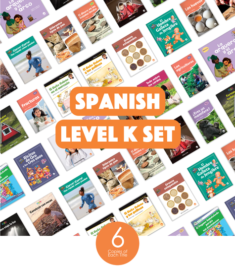 Level K Numbers Spanish Level K Set (6-Packs) - Hameray Publishing