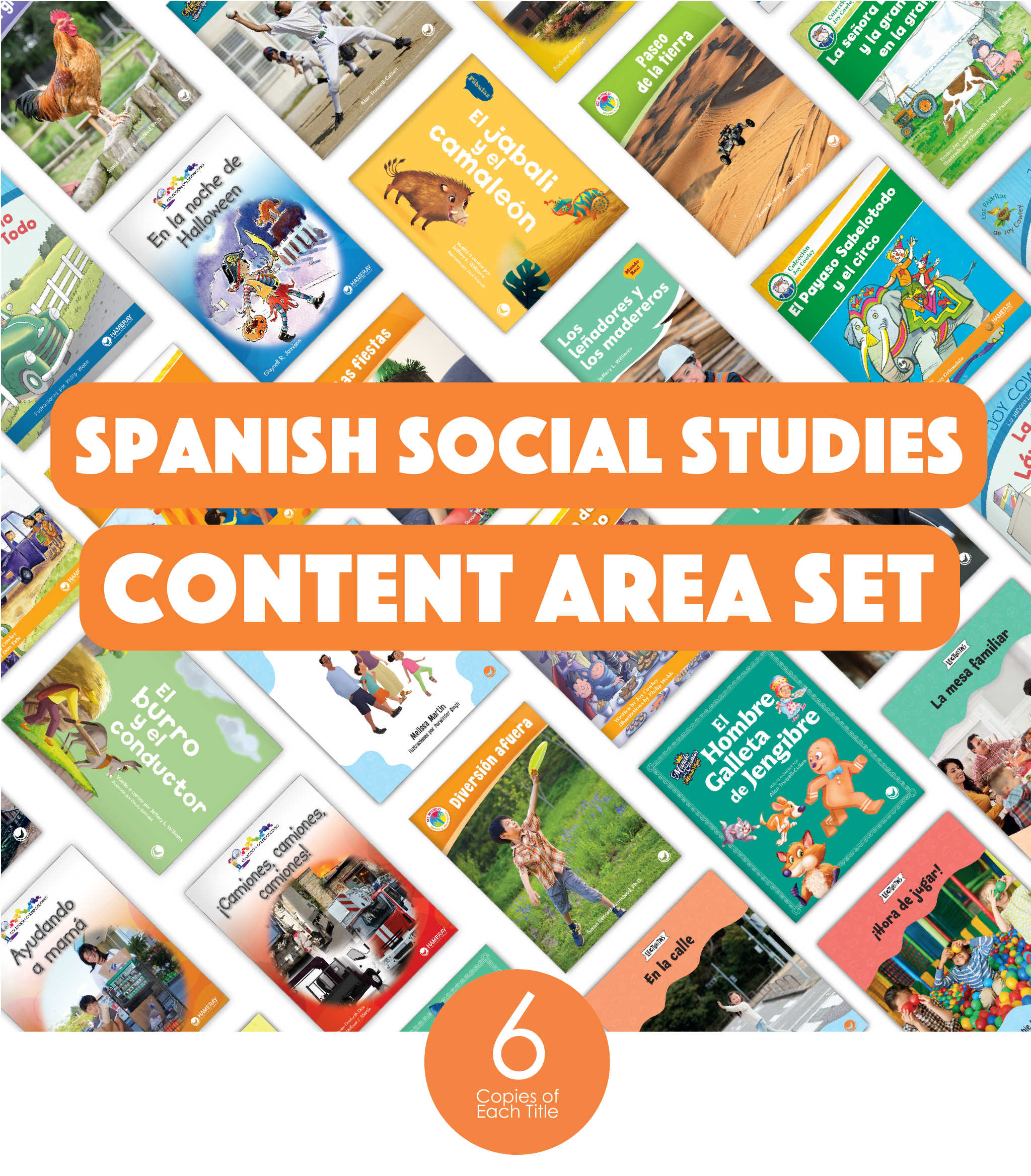 Spanish Social Studies Content Area Set (6-Packs)
