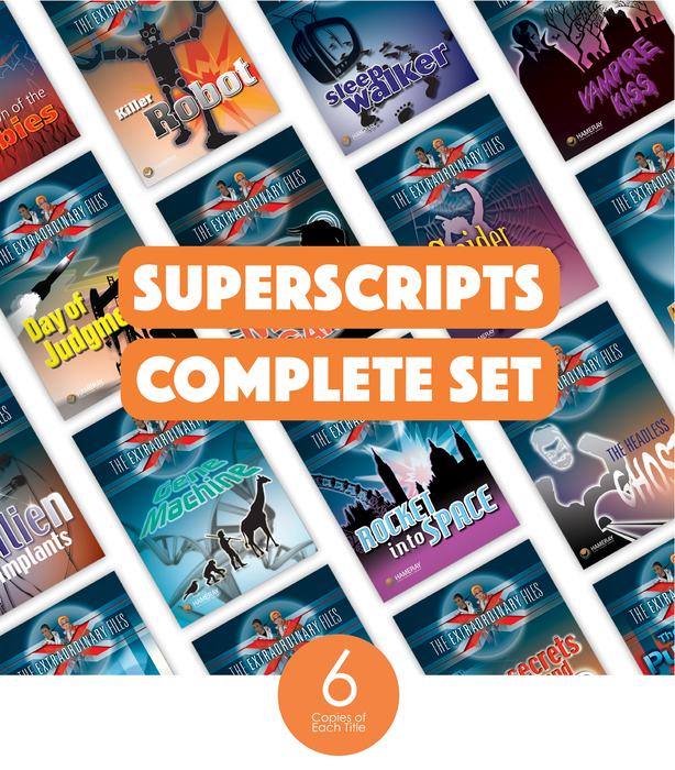 Minecraft Superscript SuperScripts Complete Set (6-Packs) - Hameray Publishing
