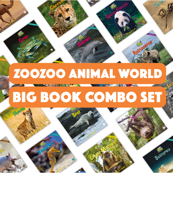Zoozoo Animal World Big Book Combo Set from Zoozoo Animal World