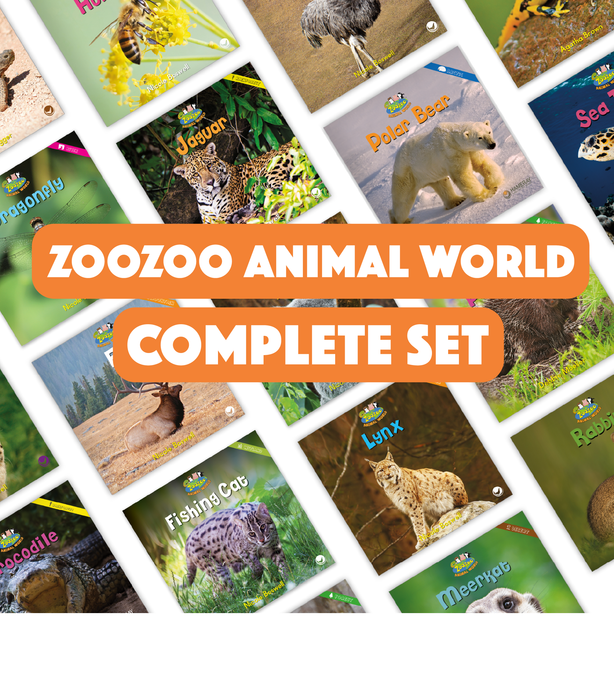 Zoozoo Animal World Complete Set