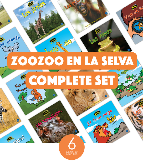 Zoozoo En la Selva Complete Set (6-Packs)