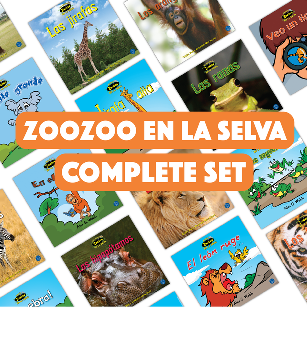 Zoozoo En la Selva Complete Set