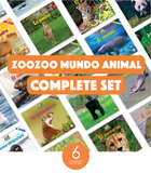 Zoozoo Mundo Animal Complete Set (6-Packs)