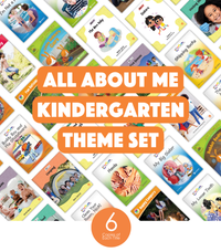 All About Me Kindergarten Theme Set (6-Packs)
