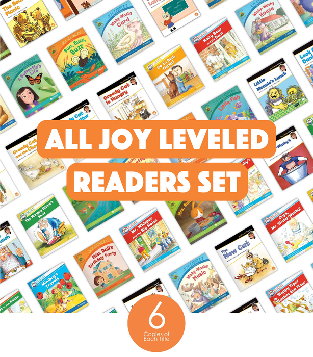 All Joy Leveled Readers Set (6-Packs)