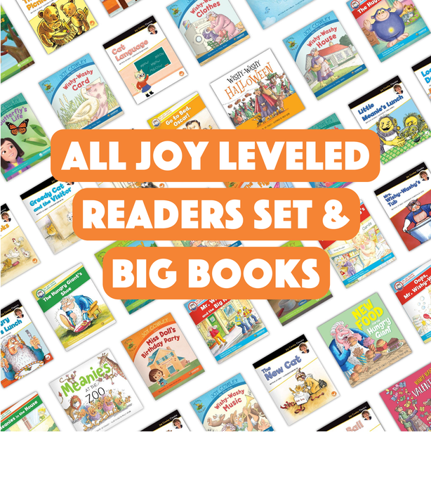 All Joy Leveled Readers Set and Big Books