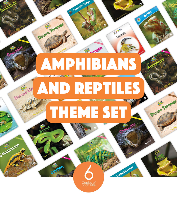 Amphibians & Reptiles Theme Set (6-Packs)
