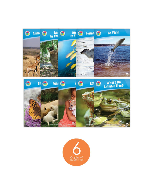 Animals Everywhere Theme Set (6-Packs)