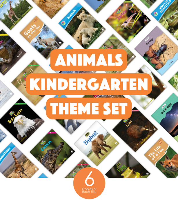 Animals Kindergarten Theme Set (6-Packs)