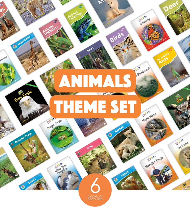 Animals Theme Set (6-Packs)