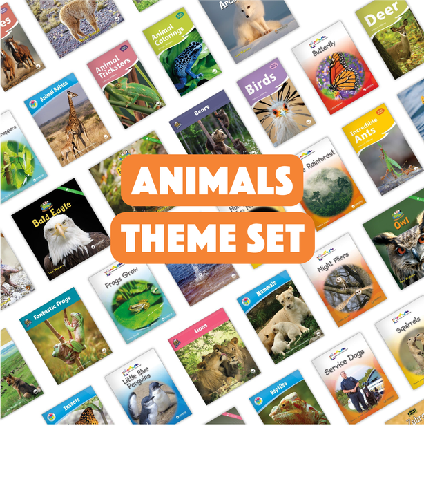 Animal Theme Examples Animals Theme Set - Hameray Publishing