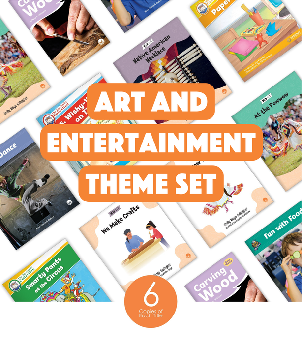 Art & Entertainment Theme Set (6-Packs)