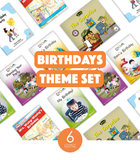 Birthdays Theme Set (6-Packs)