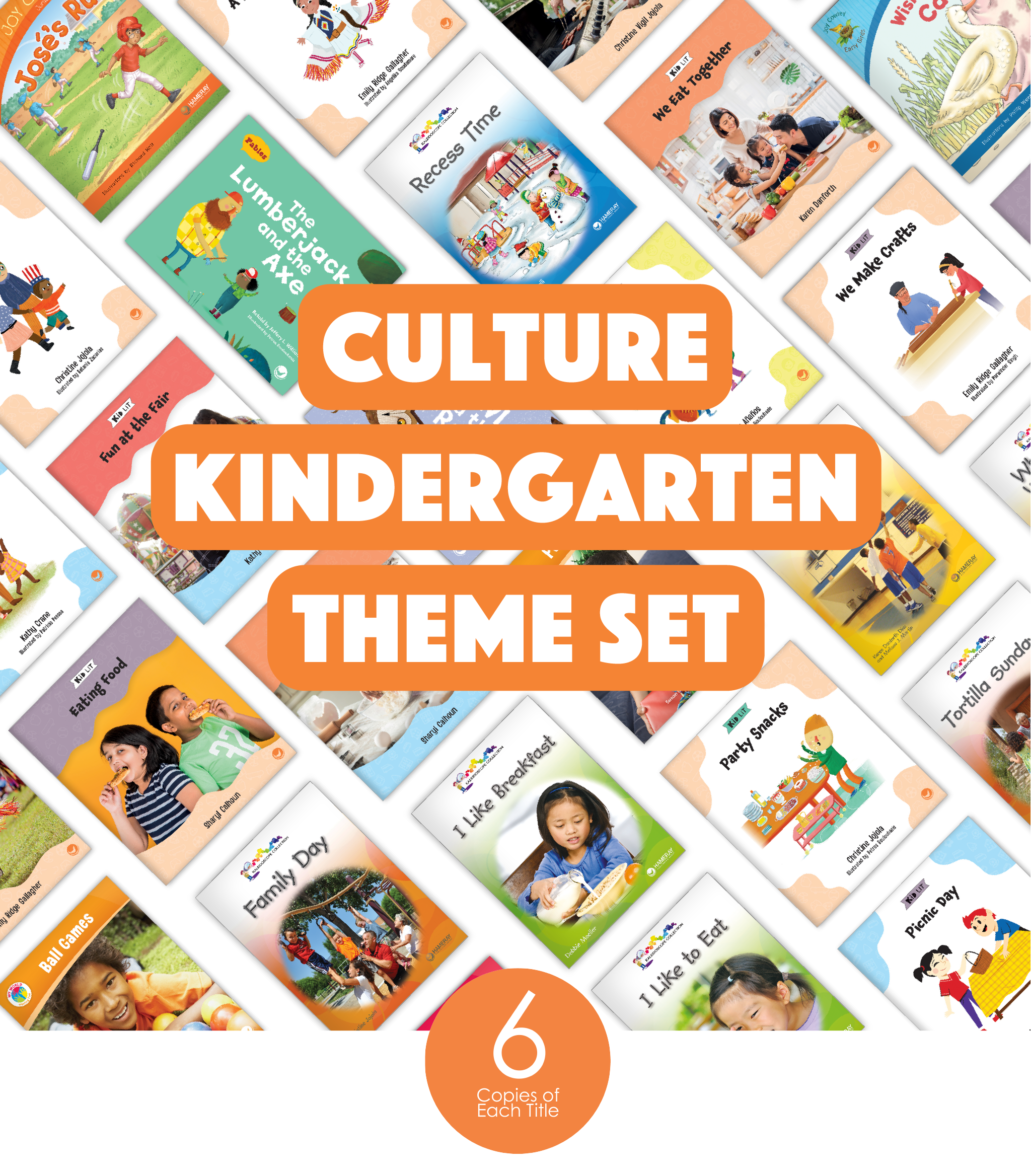 Culture Kindergarten Theme Set (6-Packs)