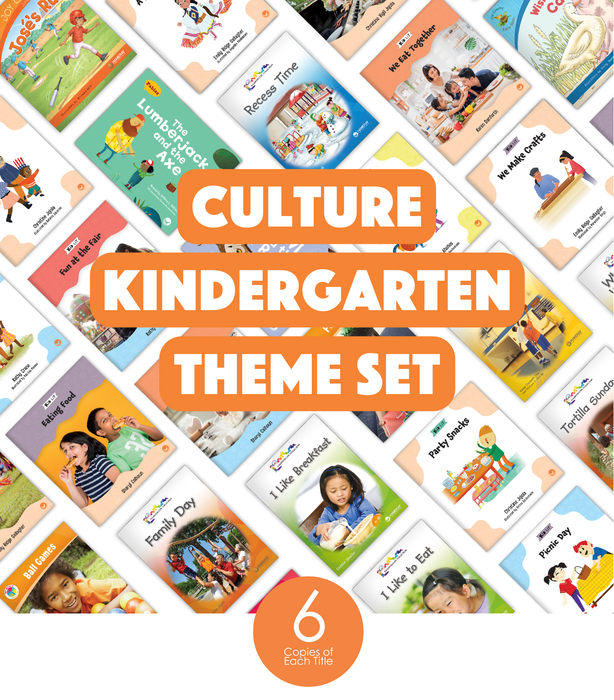 Culture Kindergarten Theme Set (6-Packs)