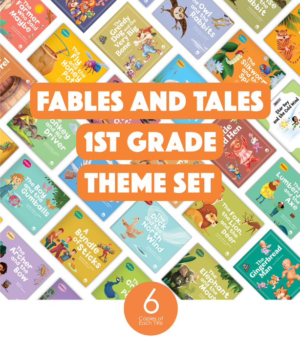 Fables & Tales 1st Grade Theme Set (6-Packs)