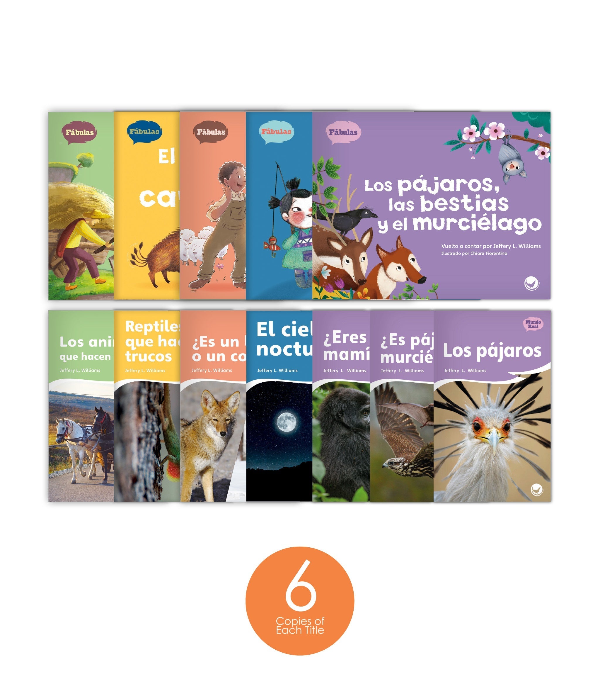 Fábulas y el Mundo Real Complete Set (6-Packs) and Big Books