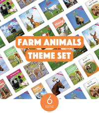 Farm Animals Theme Set (6-Packs)