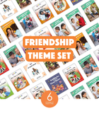 Friendship Theme Set (6-Packs)