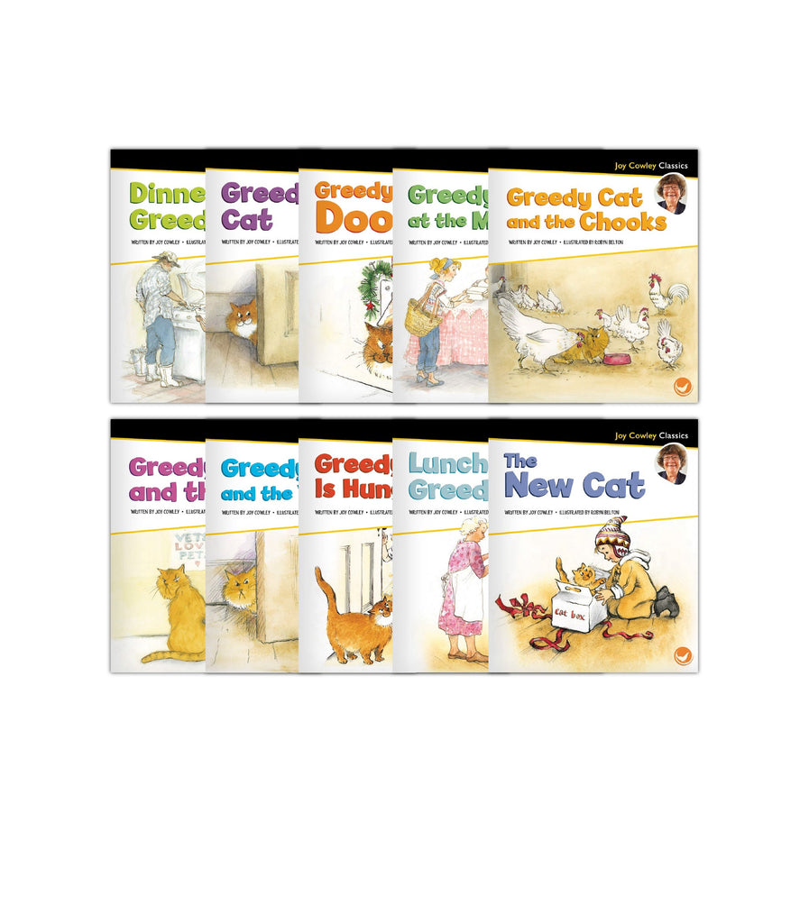 Greedy Cat Complete Set - Hameray Publishing