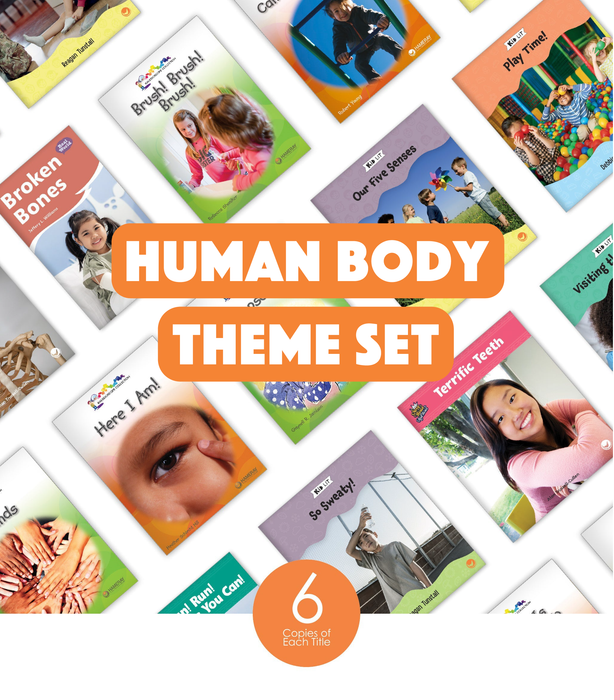 Human Body Theme Set (6-Packs)