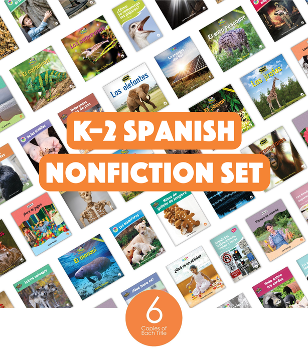 K-2 Spanish Nonfiction Set (6-Packs)