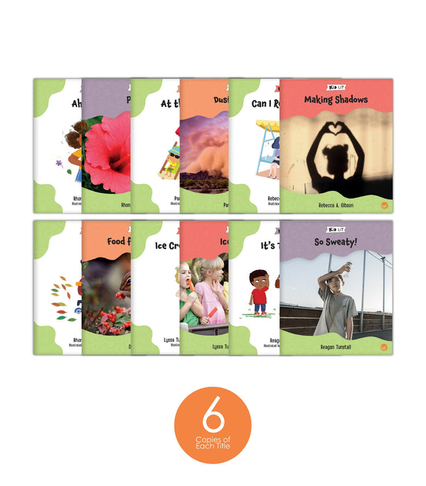 Kid Lit Seasons and Weather Theme Set (6-Packs)