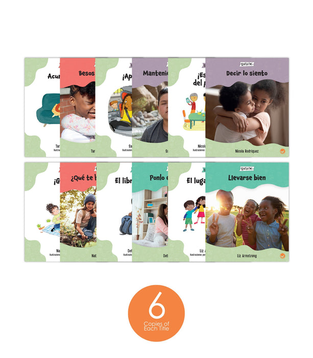 Lecturitas Aprendizaje socioemocional Theme Set (6-Packs)