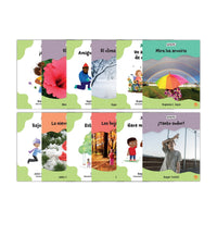 Lecturitas El clima y las estaciones Theme Set