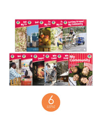 My Community Theme Set (6-Packs) with Big Book