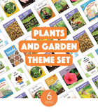Plants & Gardens Theme Set (6-Packs)