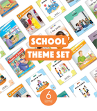 School Theme Set (6-Packs)
