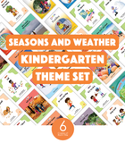 Seasons & Weather Kindergarten Theme Set (6-Packs)