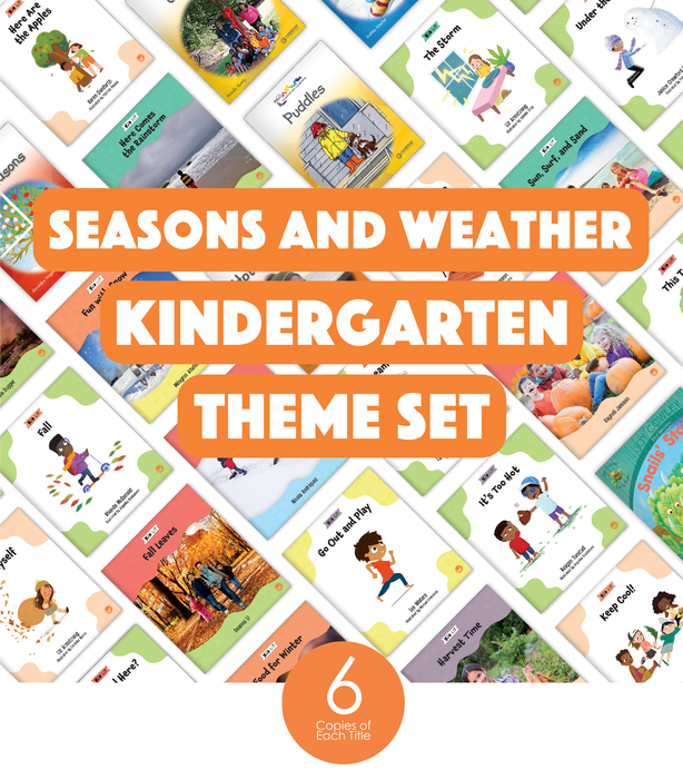 Seasons & Weather Kindergarten Theme Set (6-Packs)