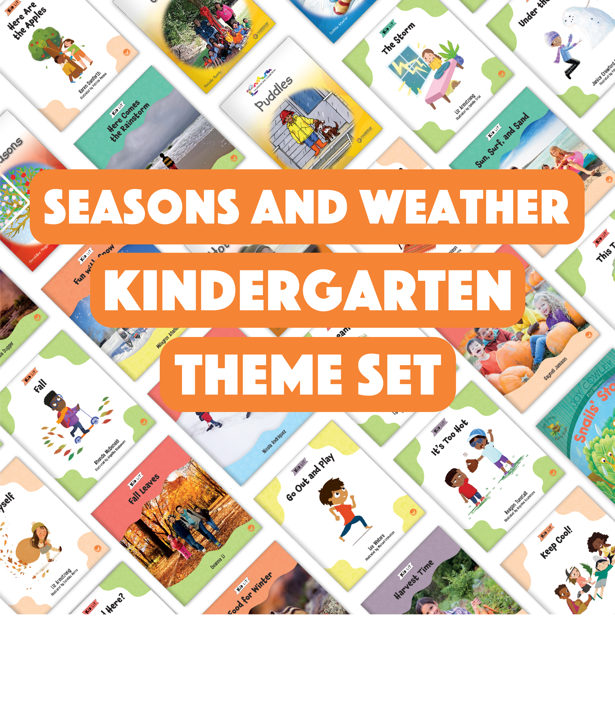 Seasons & Weather Kindergarten Theme Set