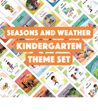 Seasons & Weather Kindergarten Theme Set