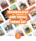 Technology & Tools Theme Set (6-Packs)